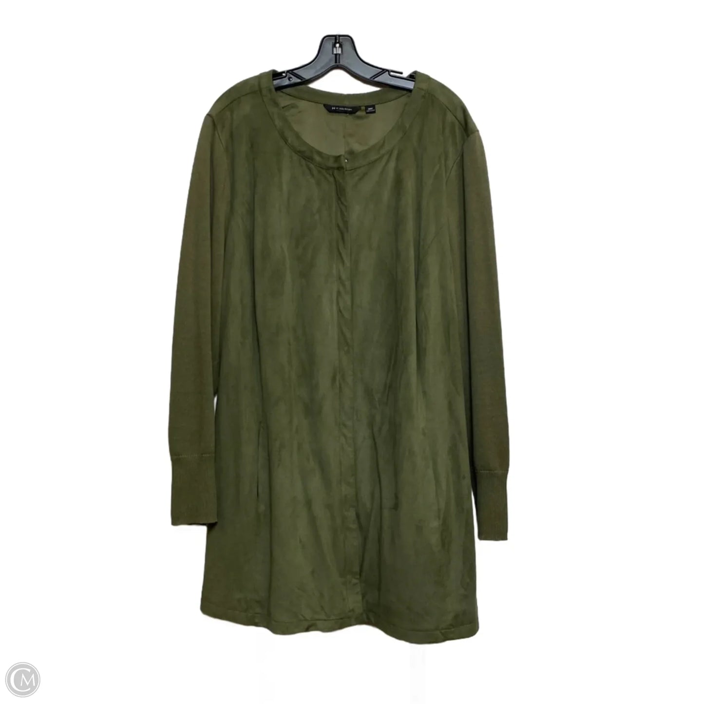 Jacket Other By H For Halston In Green, Size: 4x