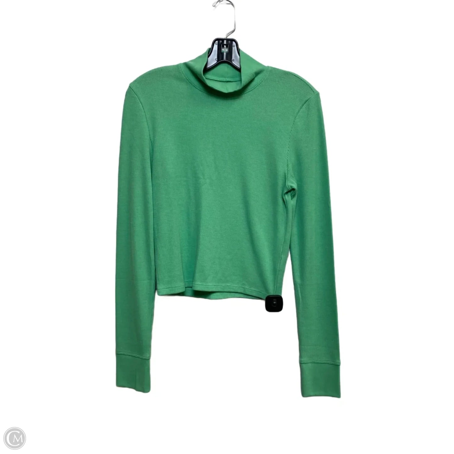 Top Long Sleeve By American Eagle In Green, Size: L