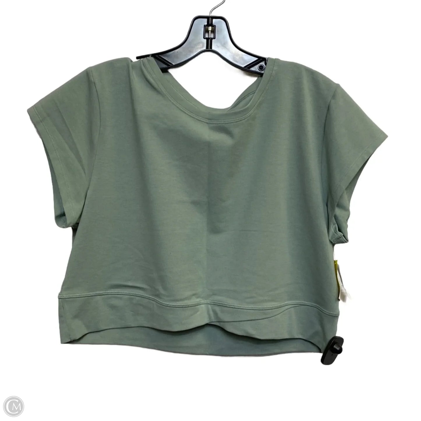 Athletic Top Short Sleeve By Old Navy In Green, Size: Xl
