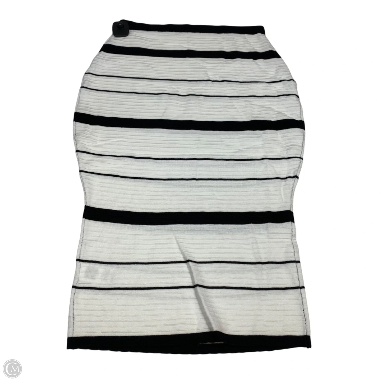 Skirt Set 2pc By Shein In Black & White, Size: 1x