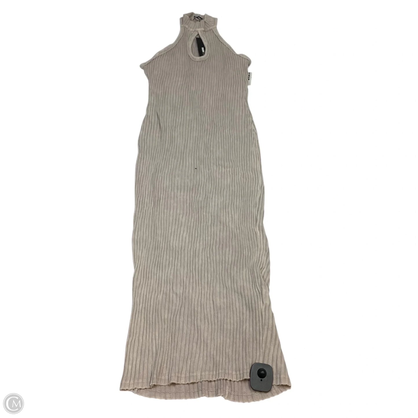 Dress Casual Midi By Fashion Nova In Cream, Size: 2x