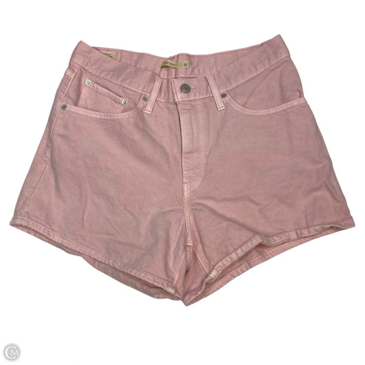 Shorts By Levis In Pink Denim, Size: 10