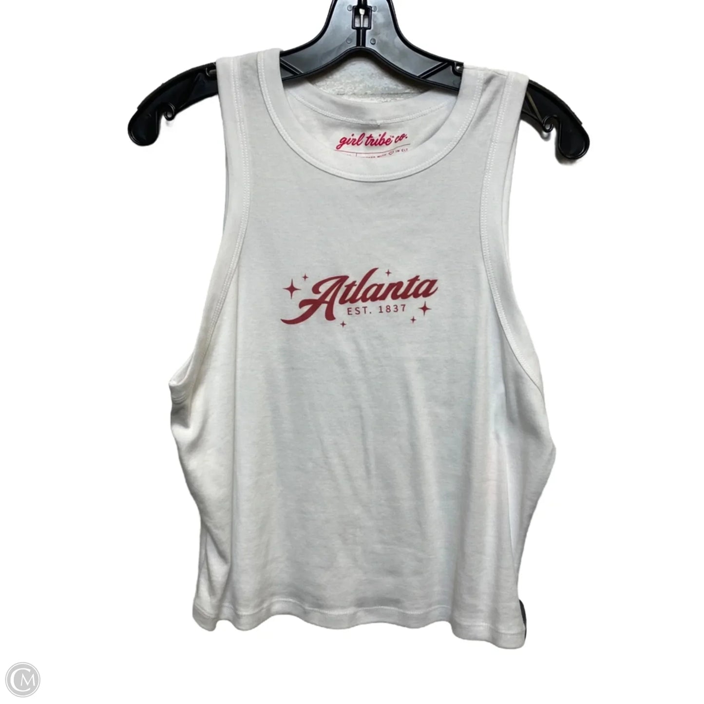 Top Sleeveless Basic By Girl Tribe Co In White, Size: Xxl