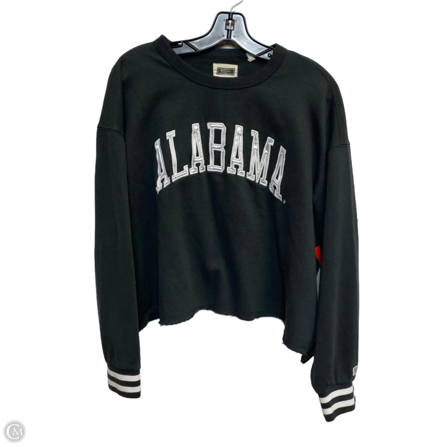 Sweatshirt Crewneck By Tailgate In Grey, Size: M