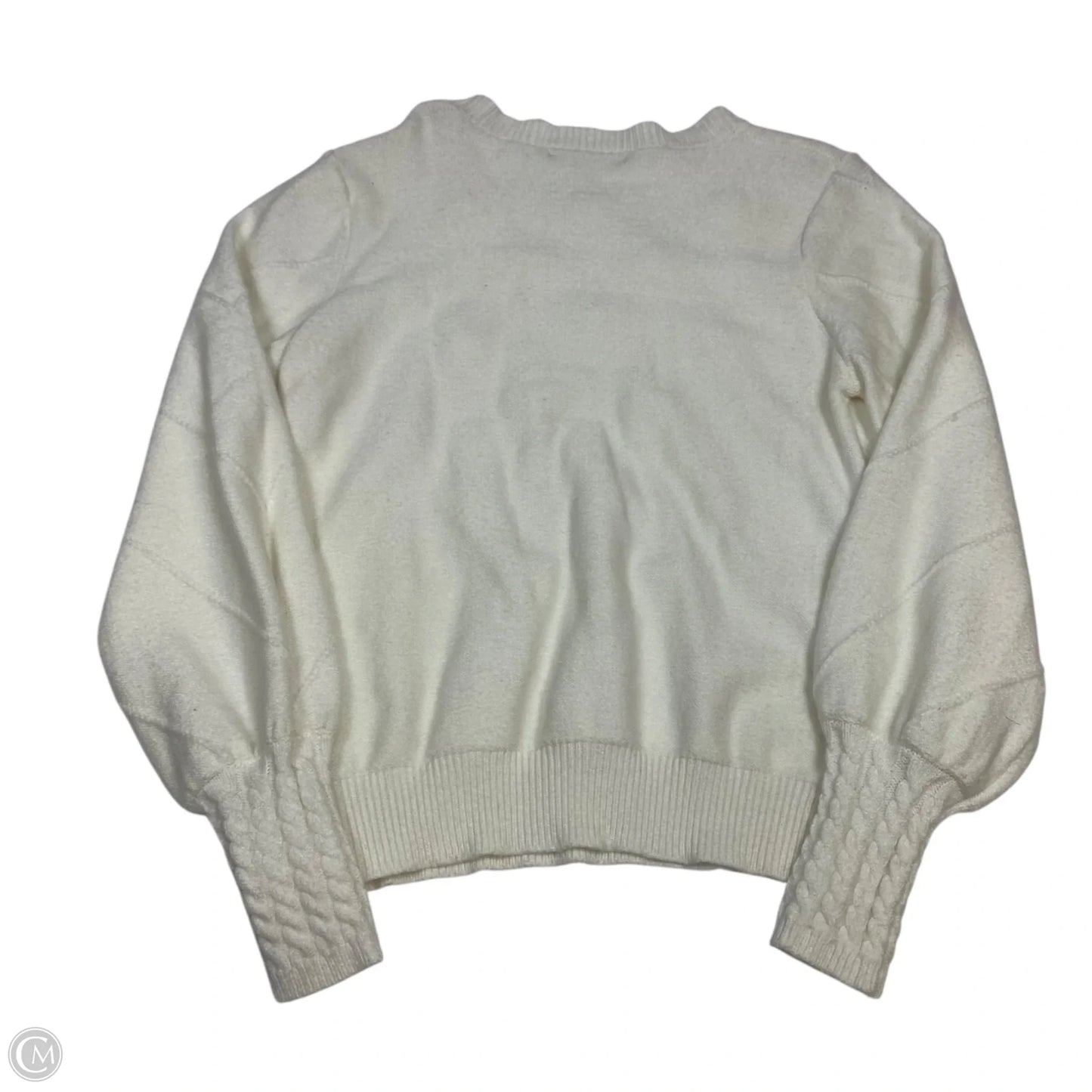 Sweater By Simplee In Cream, Size: S