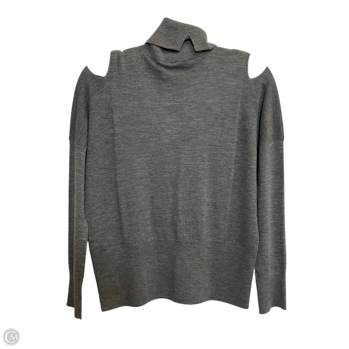 Top Long Sleeve By Vince In Grey, Size: Xs