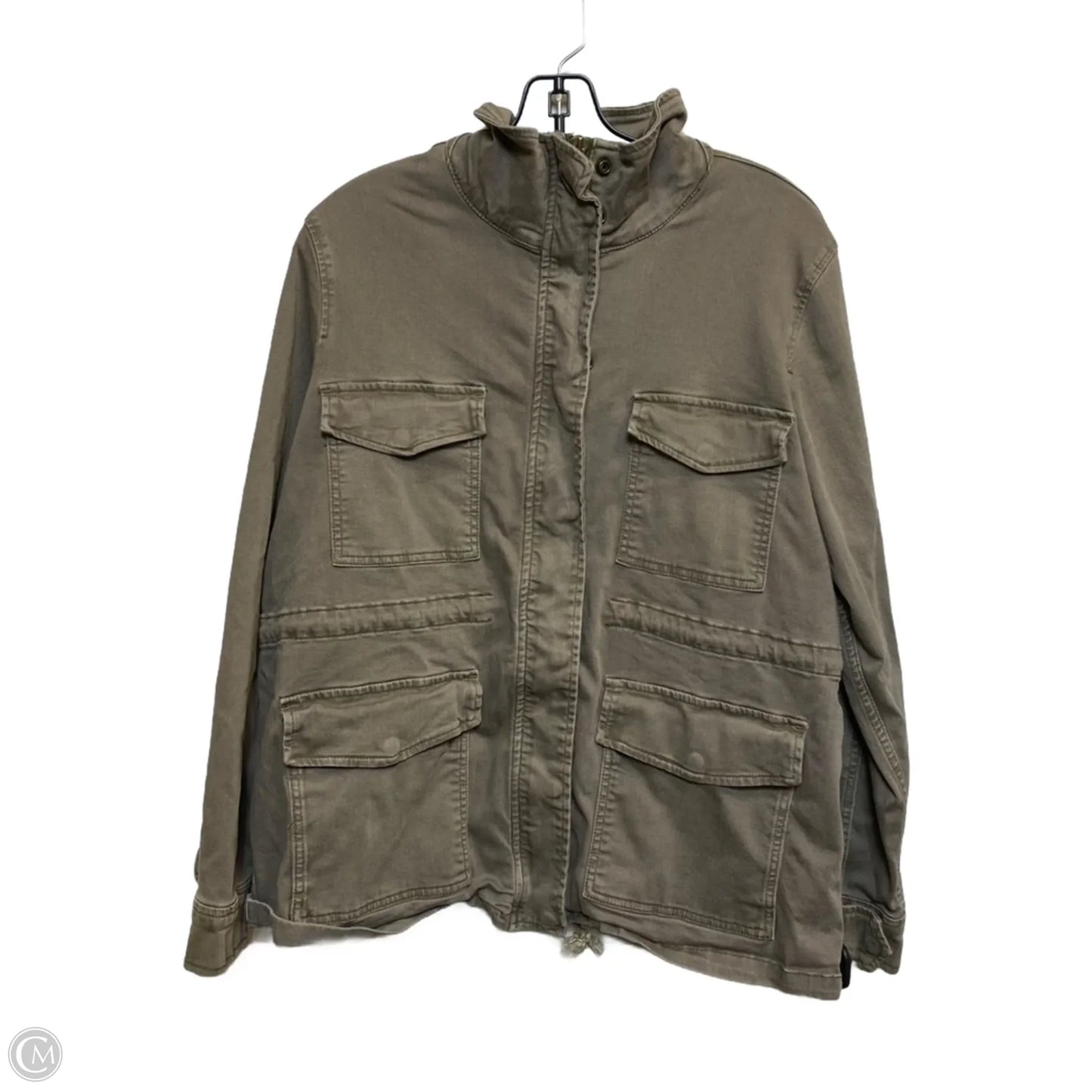 Jacket Utility By Judy Blue In Brown, Size: 1x