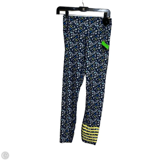 Athletic Leggings By Addison Bay In Blue, Size: Xs