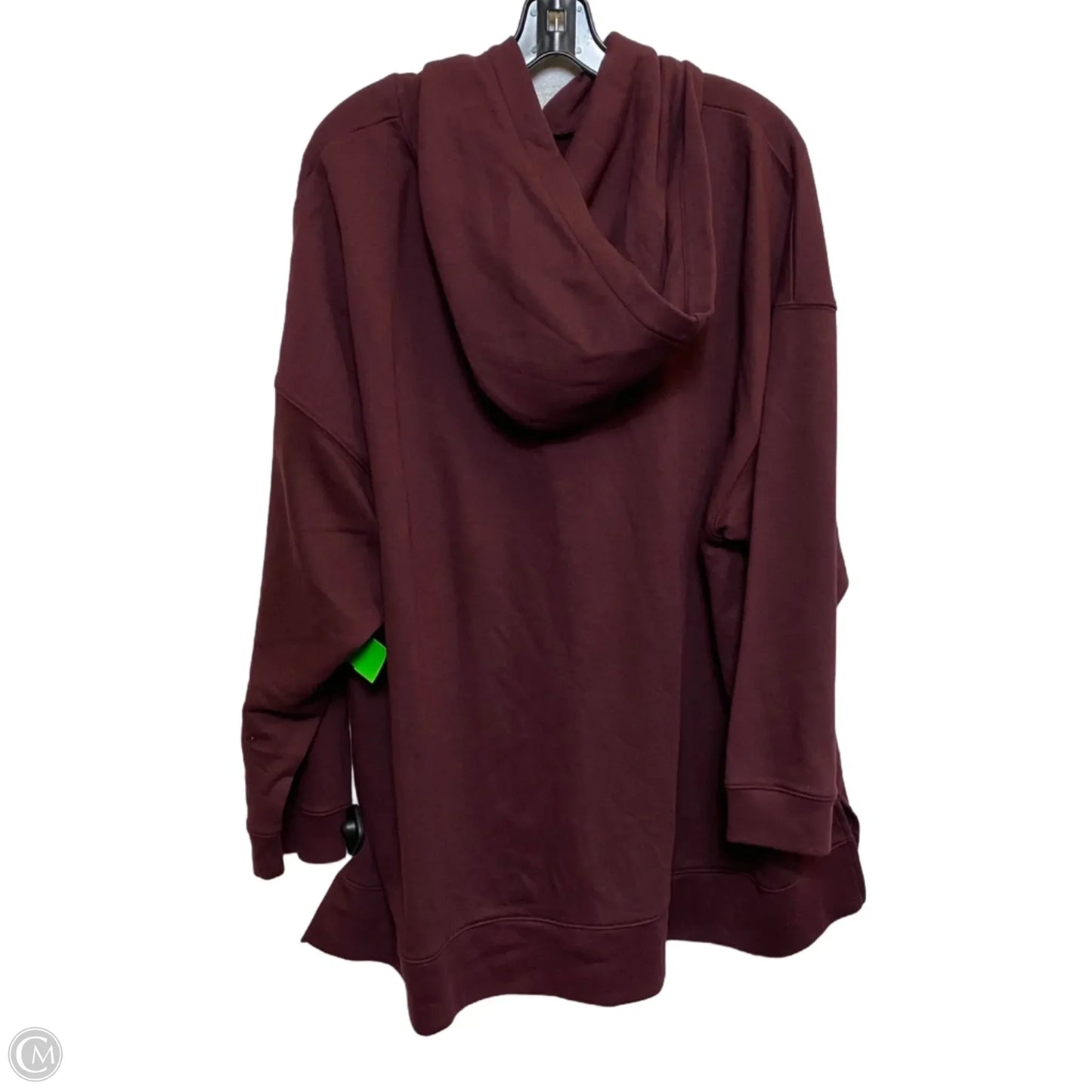 Sweatshirt Hoodie By Lane Bryant In Red, Size: 4x