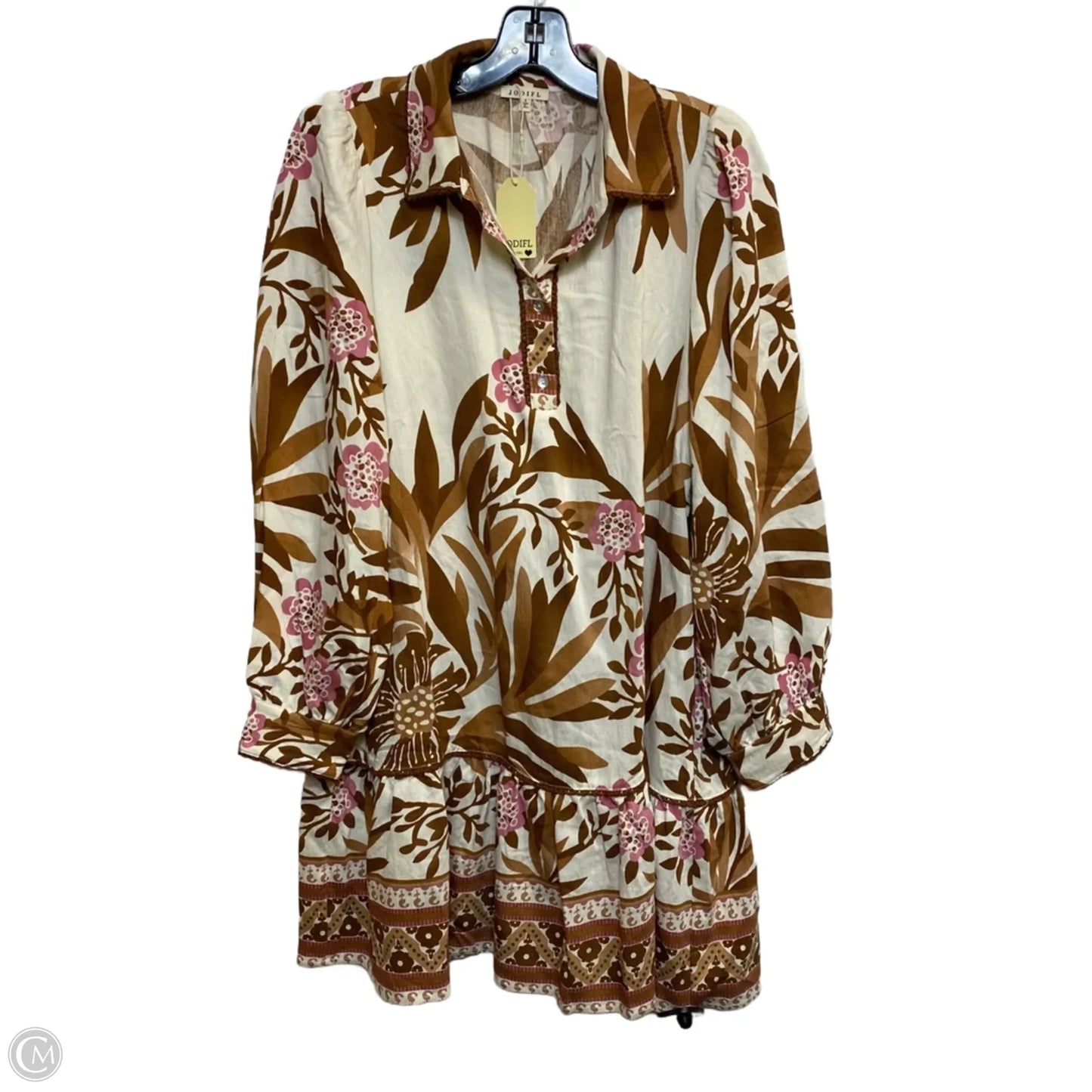 Dress Casual Short By Jodifl In Brown, Size: S