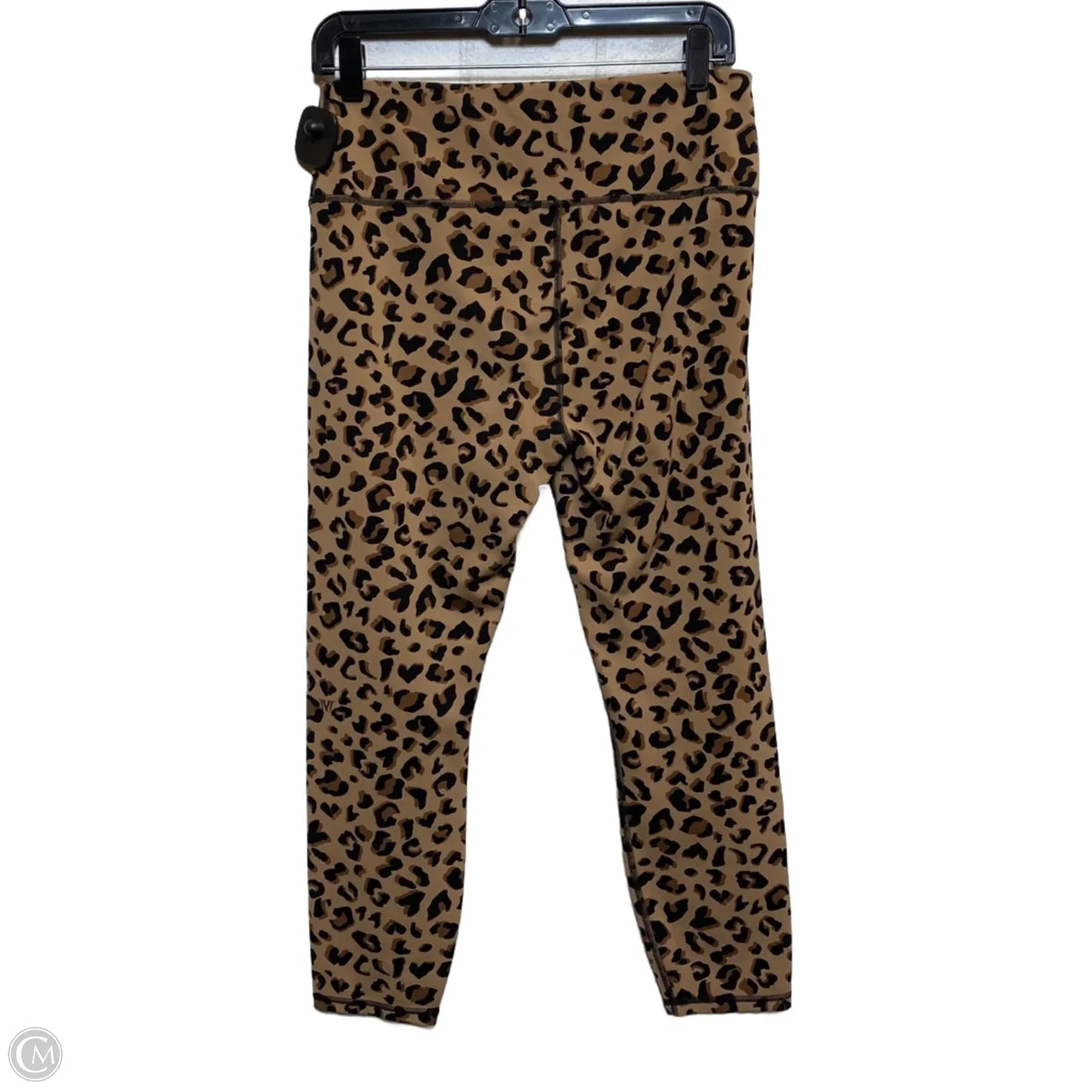 Athletic Leggings Capris By Ivl Collective In Animal Print, Size: L