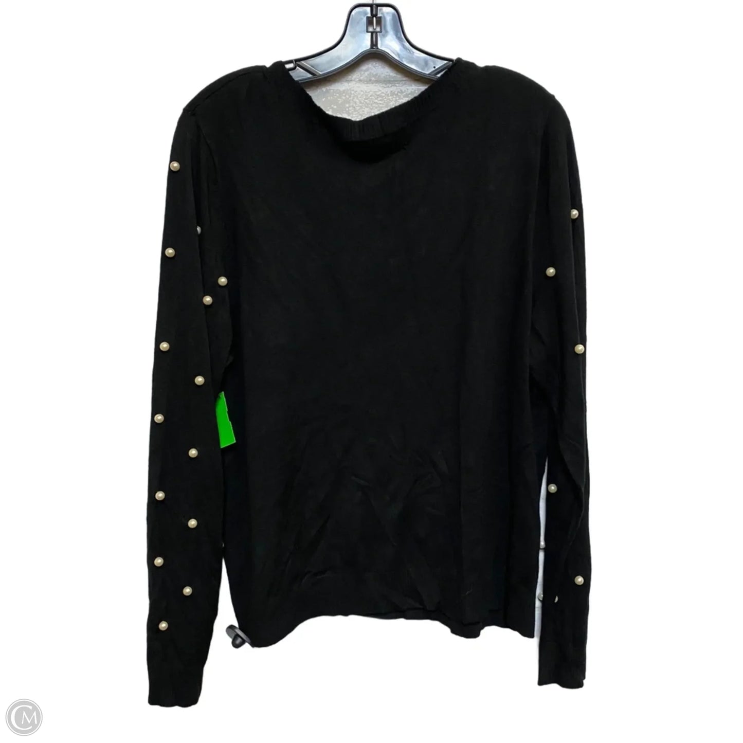 Top Long Sleeve By Eloquii In Black, Size: 1x