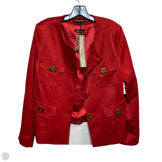 Blazer By Newport News In Red, Size: Xl