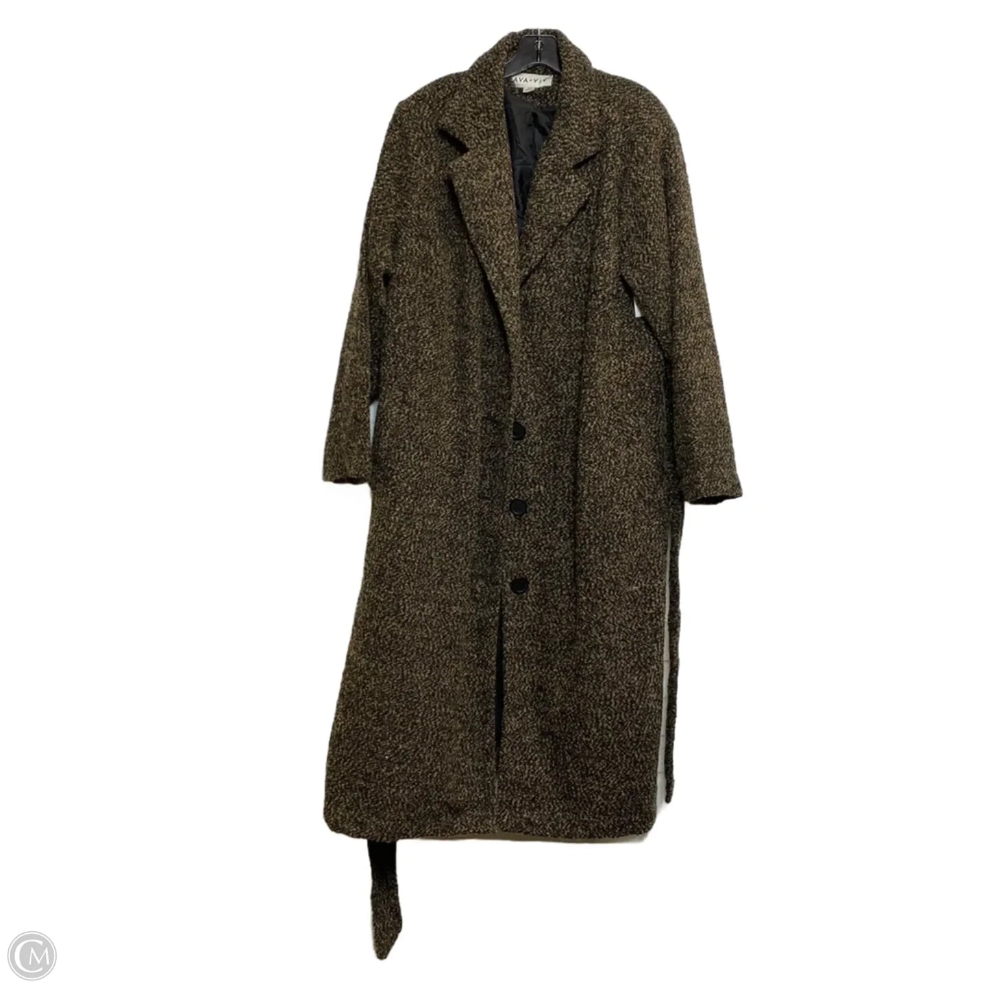Coat Other By Ava & Viv In Black & Brown, Size: 2x