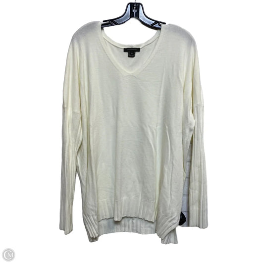 Sweater By French Connection In Cream, Size: Xl