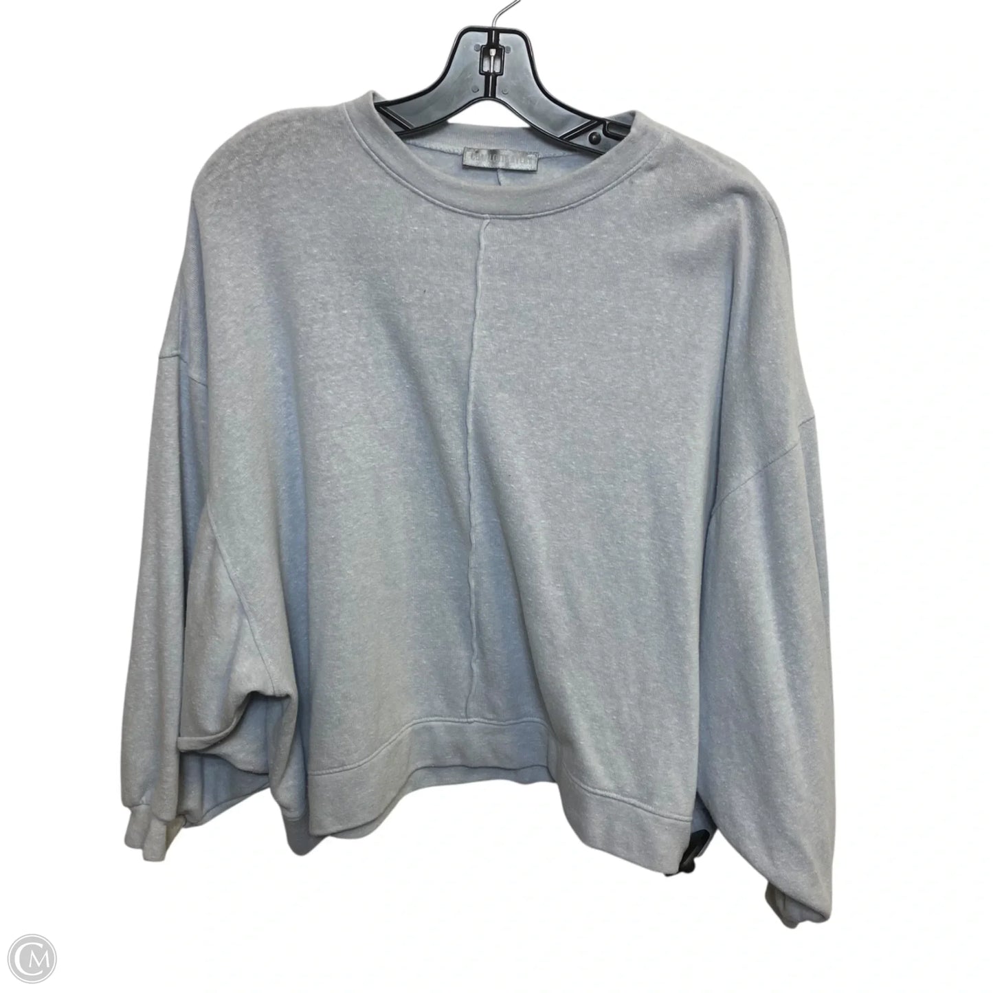 Top Long Sleeve By Charlotte Avery In Blue, Size: S