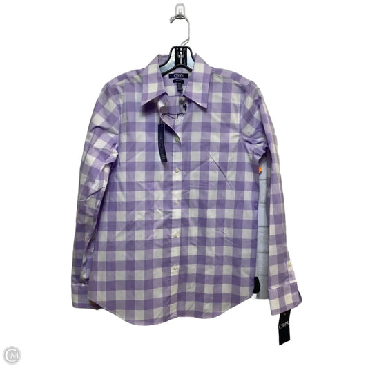 Top Long Sleeve By Chaps In Purple, Size: S