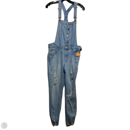 Overalls By Guess In Blue Denim, Size: L