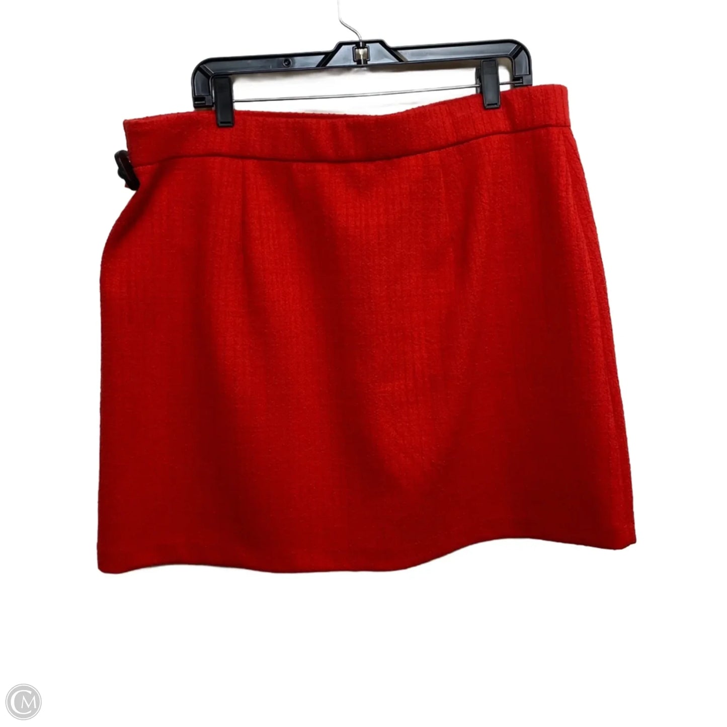 Skirt Mini & Short By Loft In Red, Size: Xl