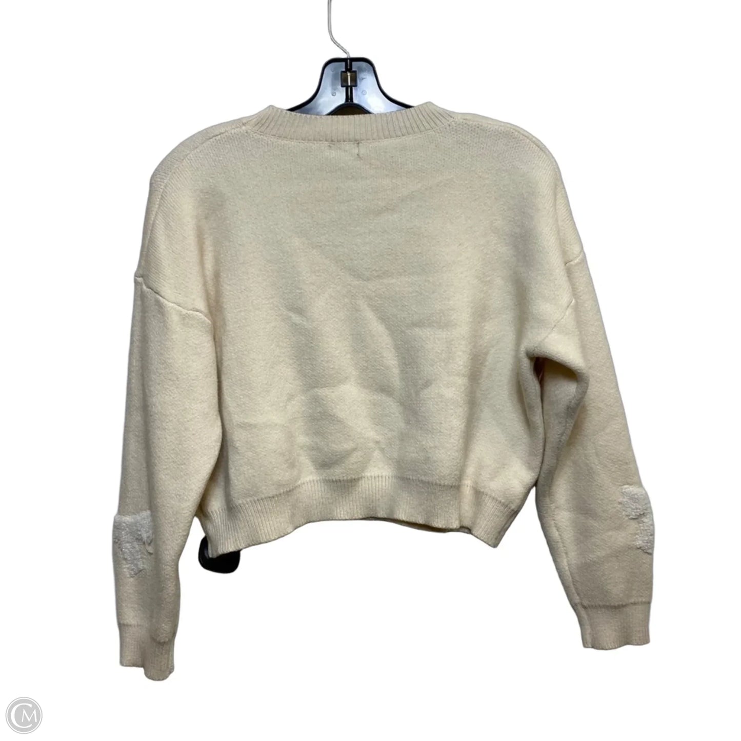 Sweater By Debut In Cream, Size: S