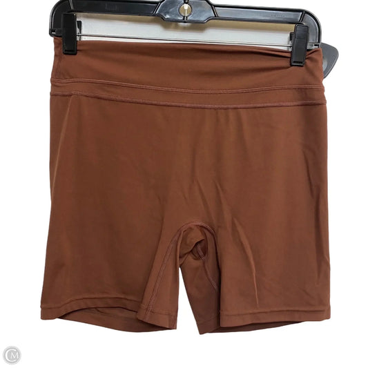Athletic Shorts By Tom Tiger In Brown, Size: L