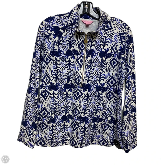 Sweatshirt Designer By Lilly Pulitzer In Blue, Size: M