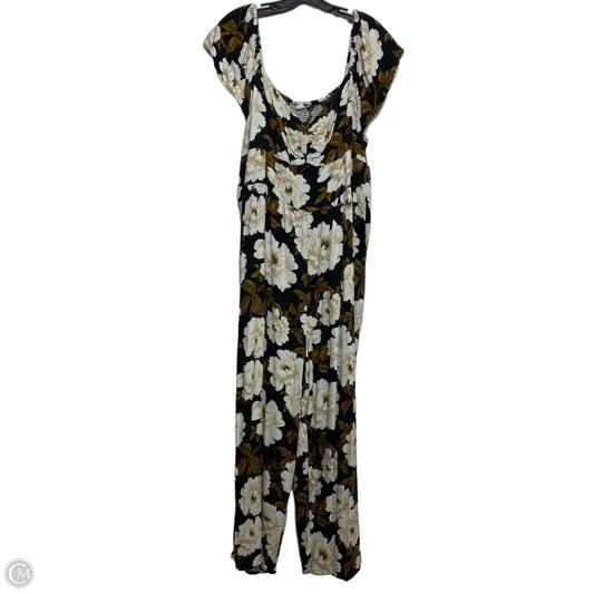 Jumpsuit By Old Navy In Black & Brown, Size: Xxl