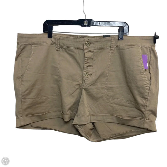 Shorts By Torrid In Tan Denim, Size: 24