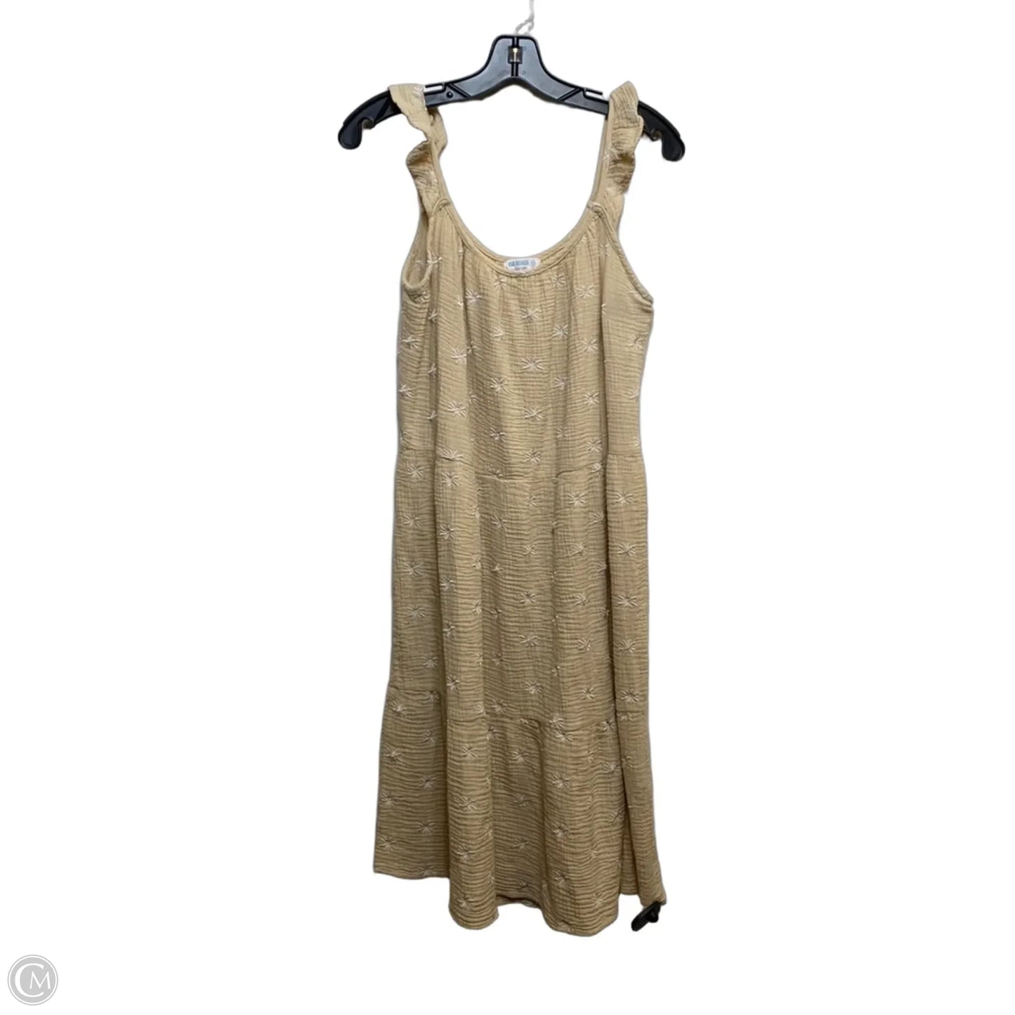 Dress Casual Midi By 4 Our Dreamers In Tan, Size: S