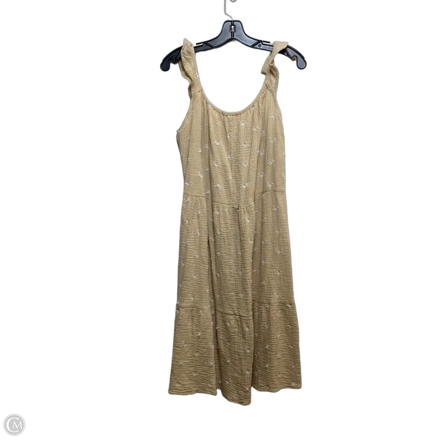 Dress Casual Midi By 4 Our Dreamers In Tan, Size: S