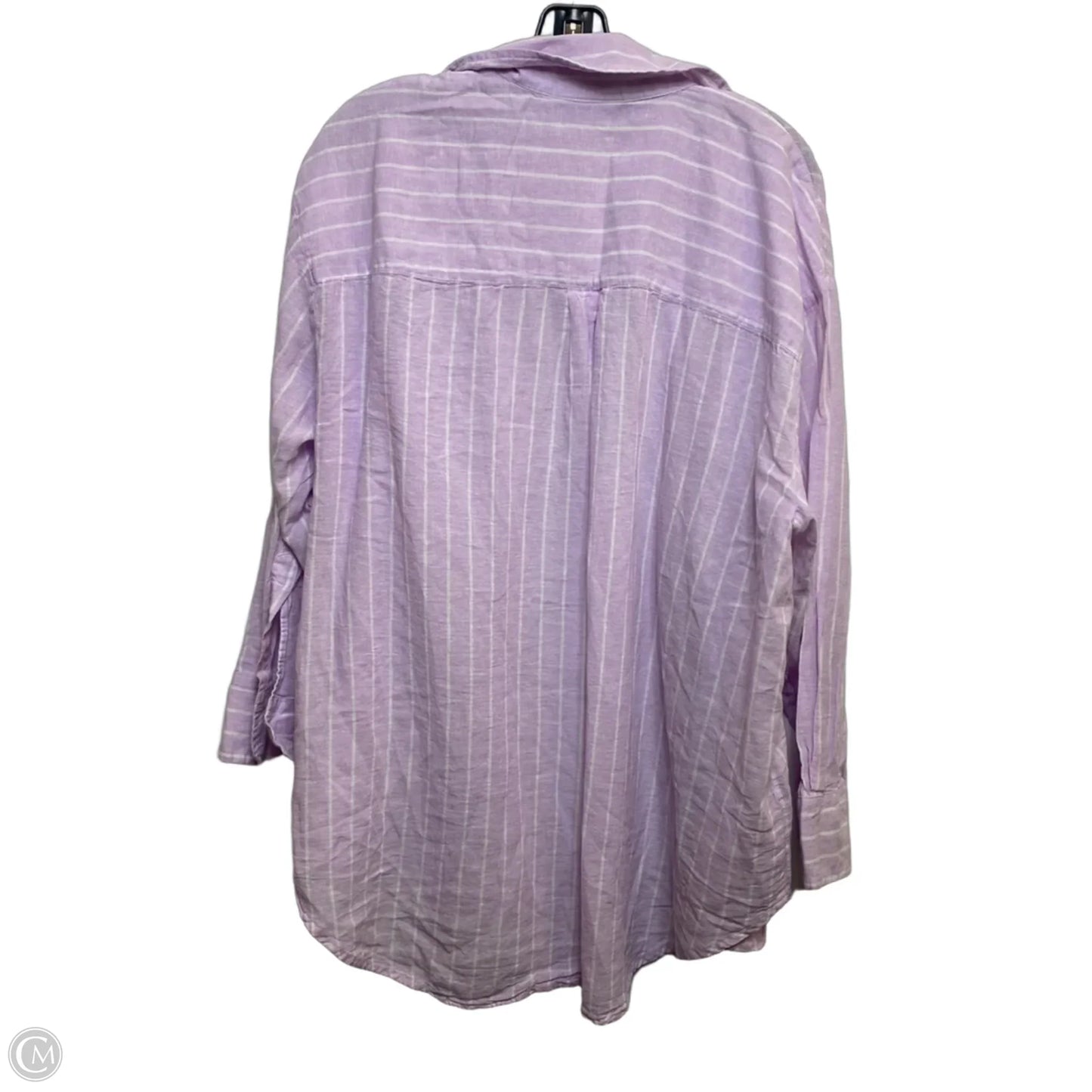 Top 2pc Long Sleeve By Lane Bryant In Purple, Size: 1x