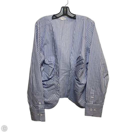 Top Long Sleeve Designer By Good American In Blue, Size: 2x