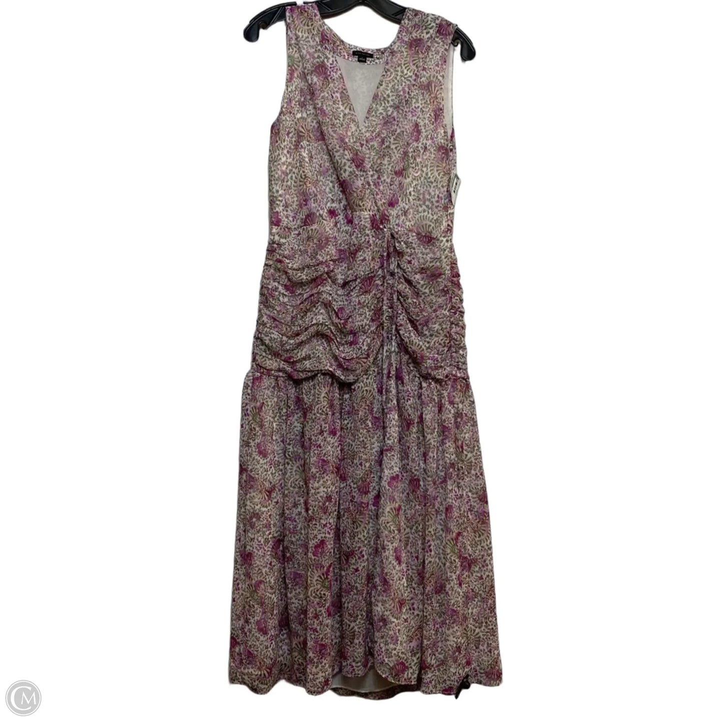 Dress Casual Maxi By Ann Taylor In Purple, Size: S
