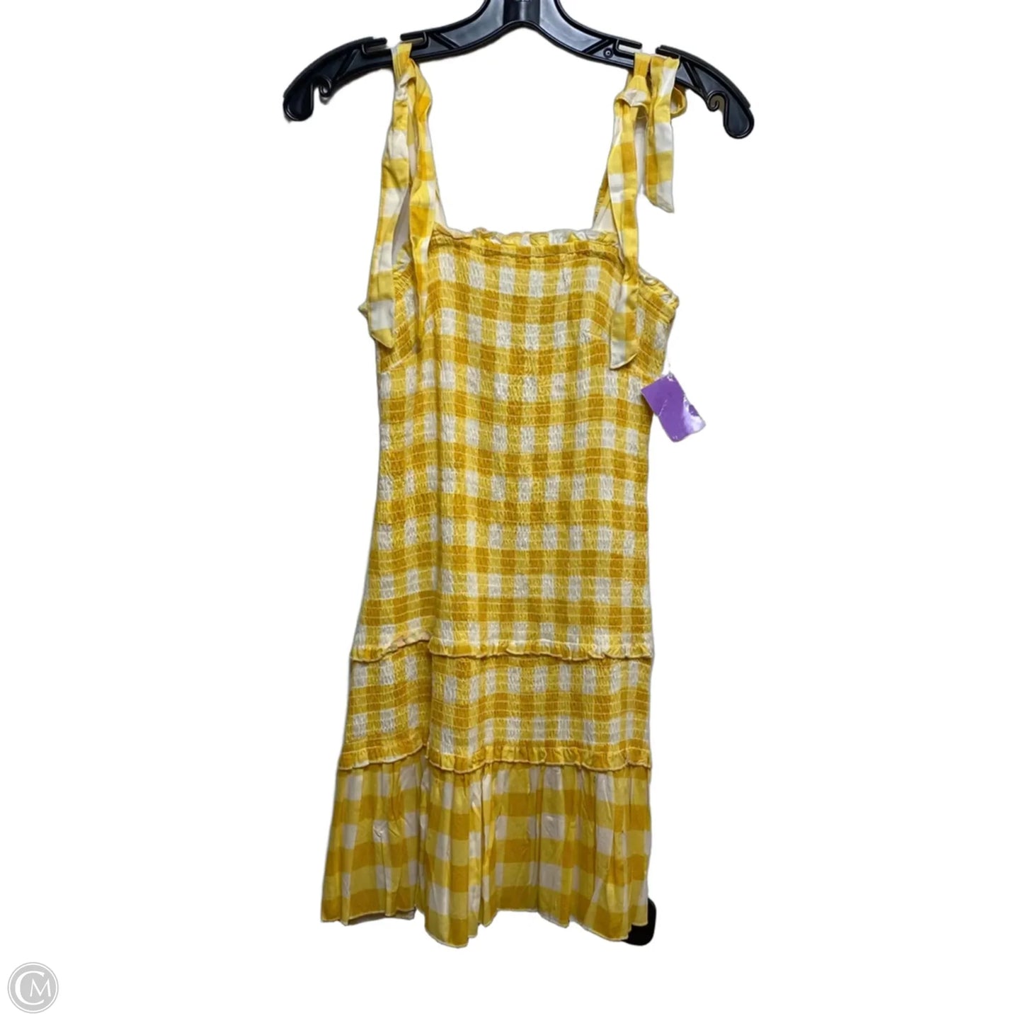 Dress Casual Short By Sincerely Jules In Yellow, Size: S
