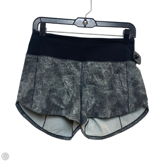 Athletic Shorts Designer By Lululemon In Black & White, Size: S