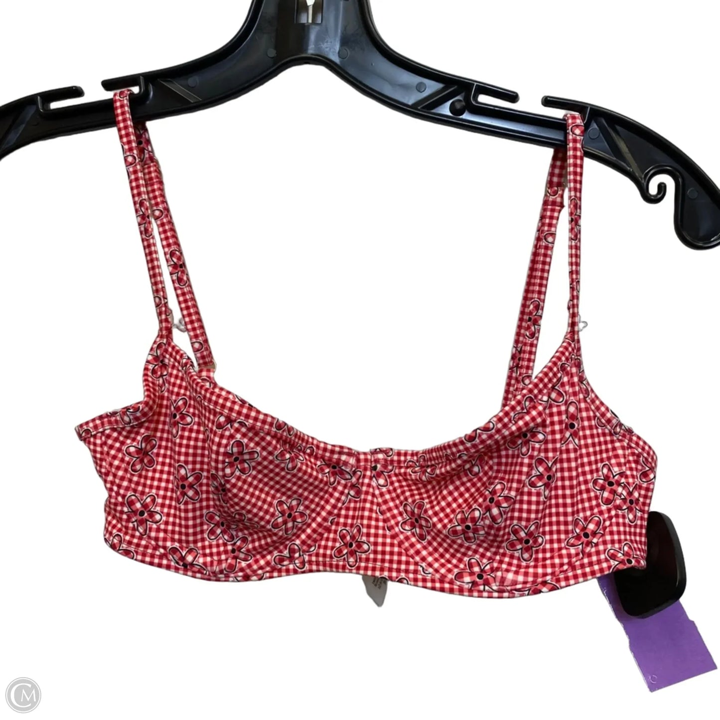 Swimsuit Top By Pink In Red, Size: Xs