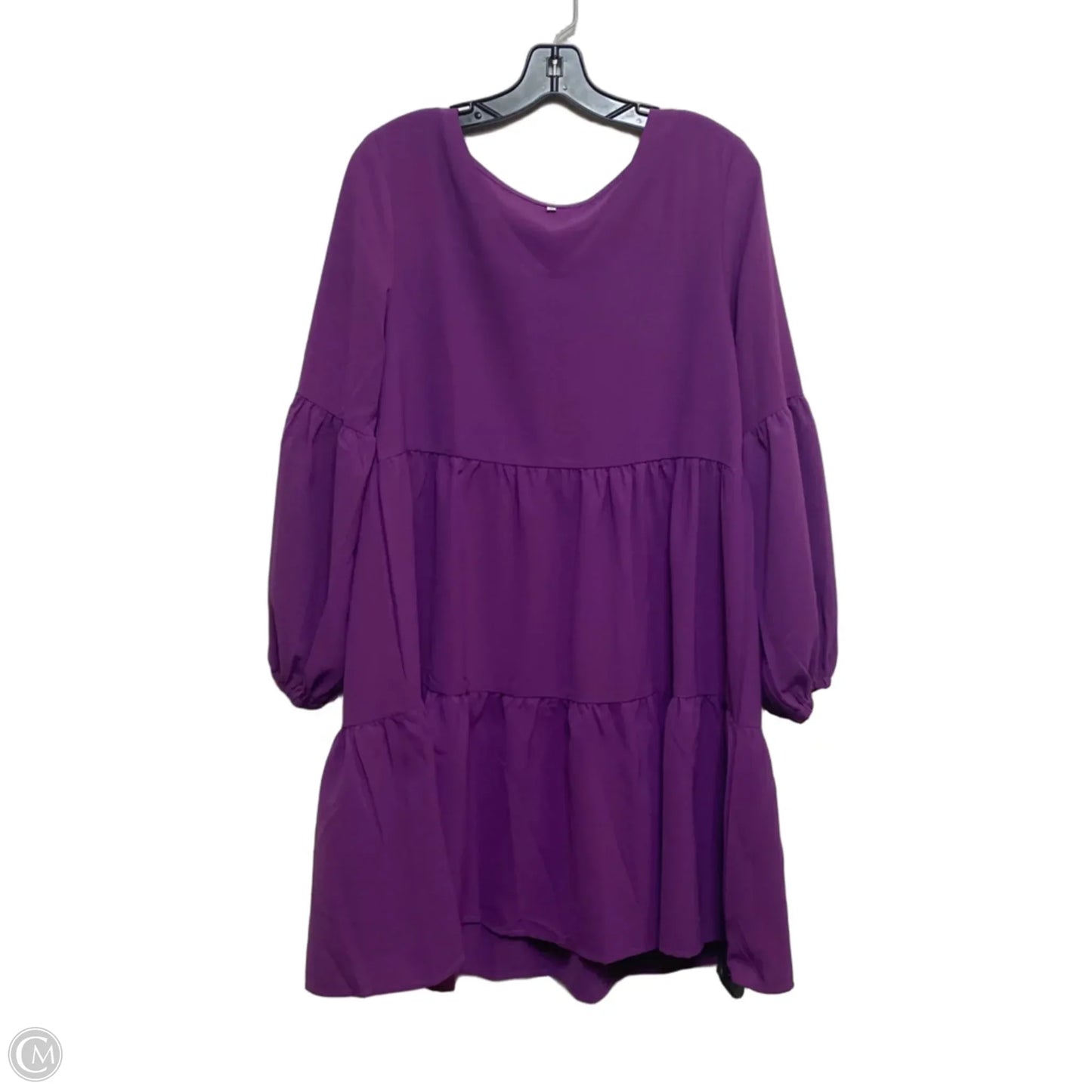 Dress Casual Short By Cmf In Purple, Size: M