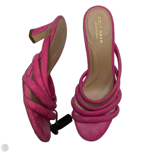 Sandals Designer By Cole-haan In Pink, Size: 7.5