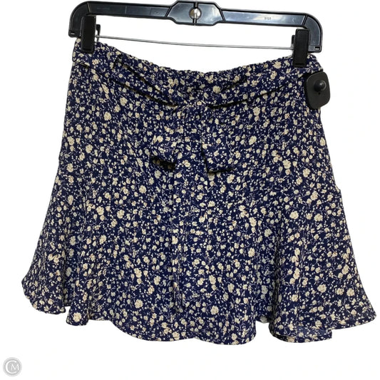 Skort By Urban Romantics In Blue, Size: S