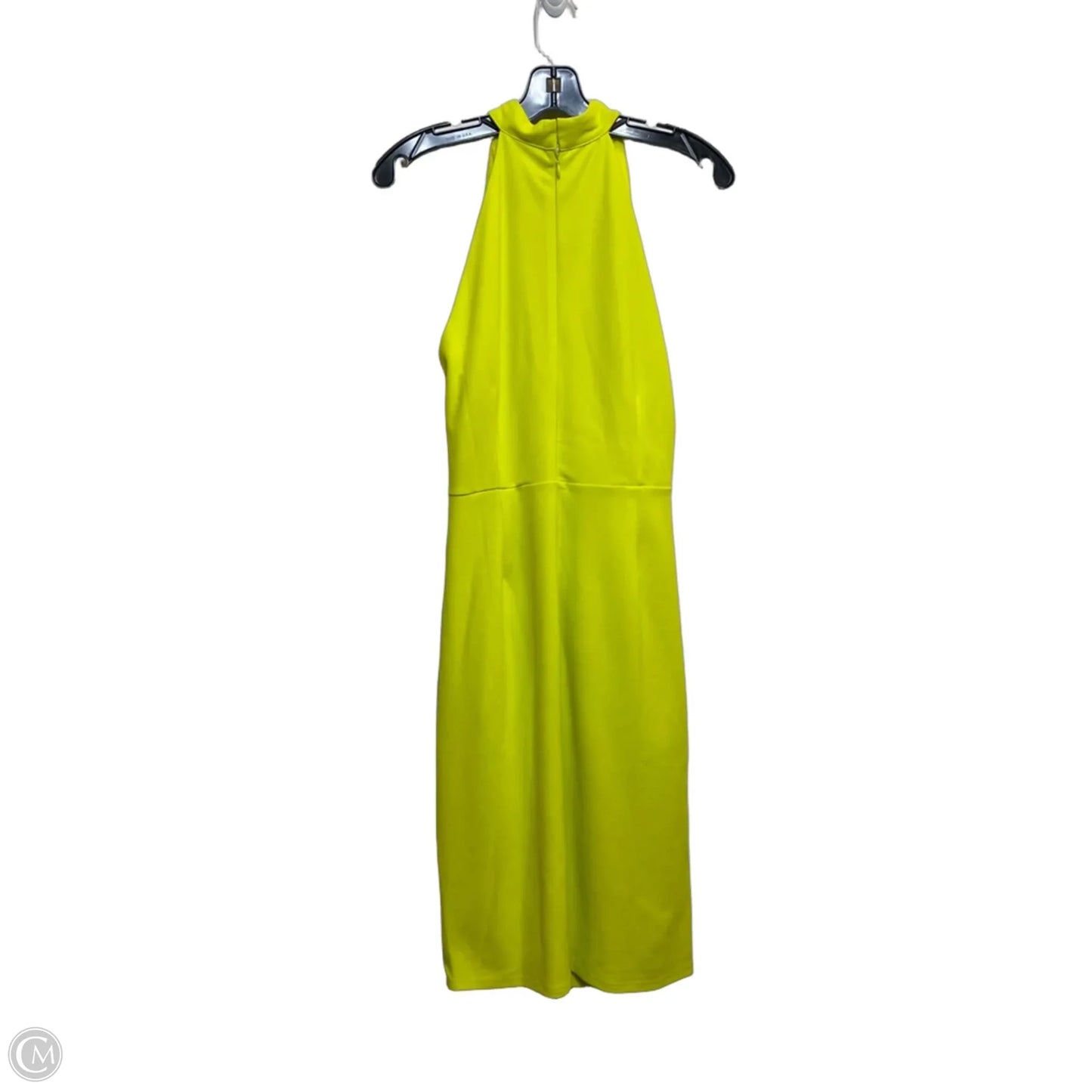 Dress Casual Midi By New York And Co In Green, Size: L