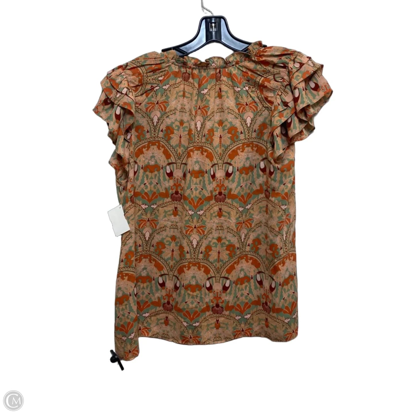 Top Sleeveless By Rose And Olive In Orange, Size: S
