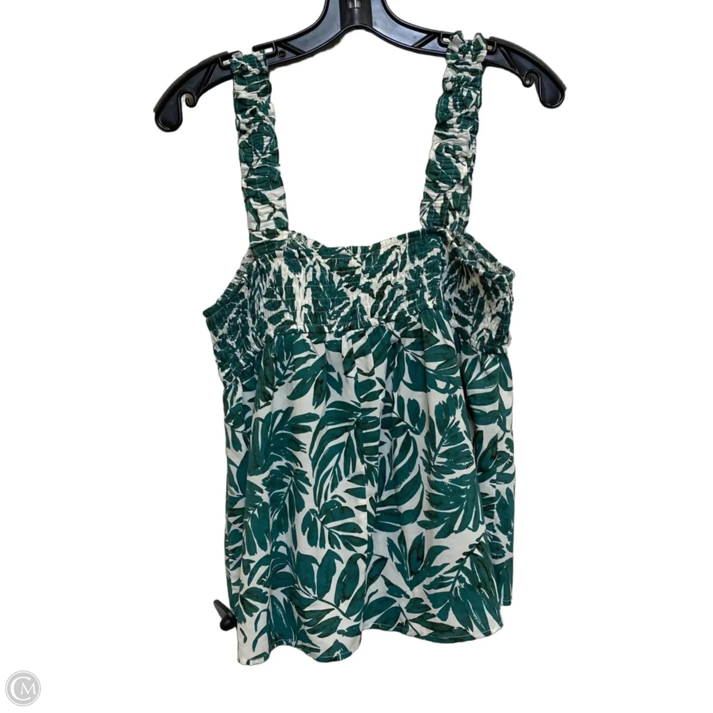 Top Sleeveless By Baevely In Green, Size: L