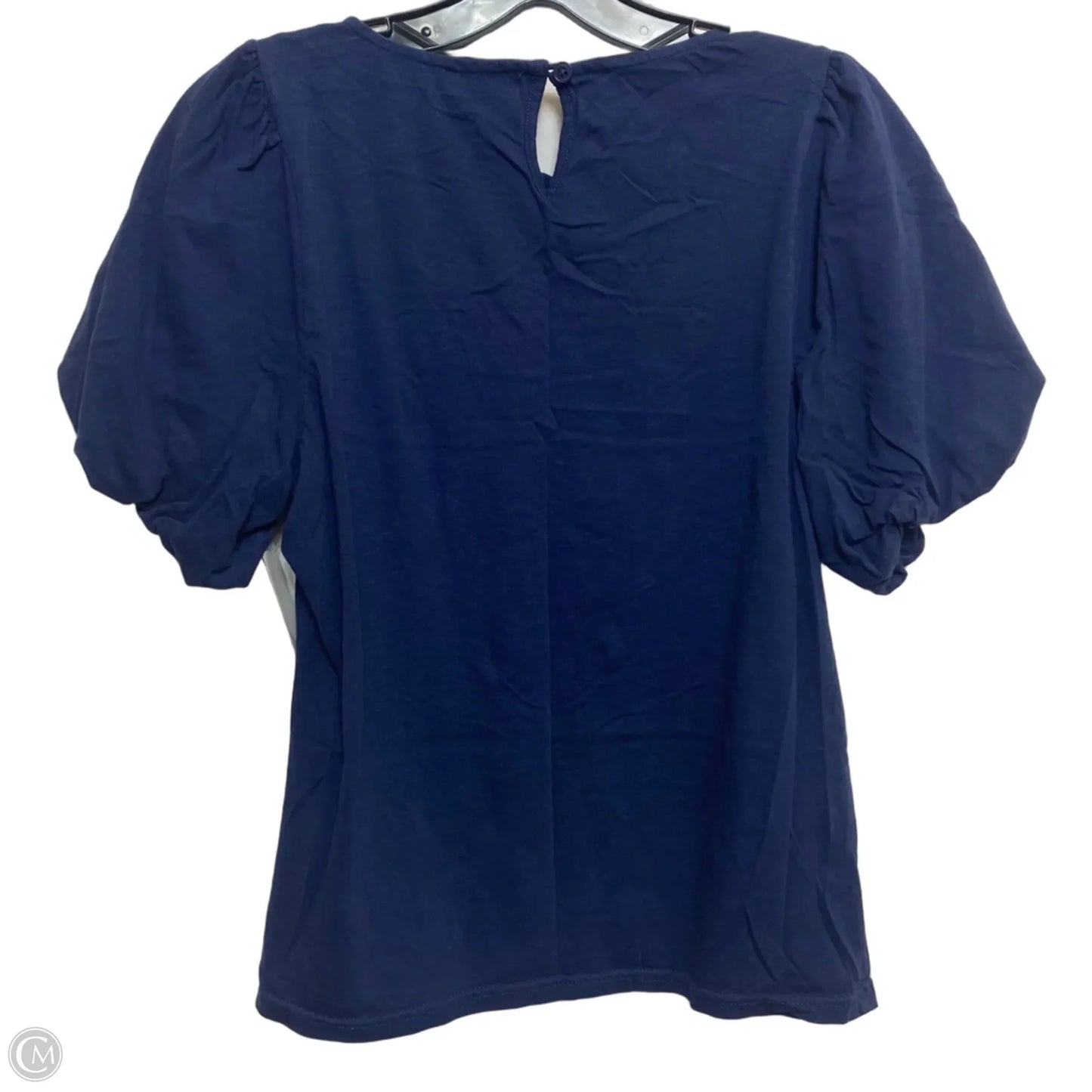 Top Short Sleeve By J. Crew In Blue, Size: M