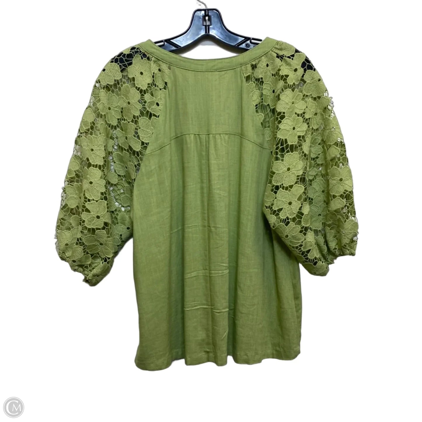 Top Short Sleeve By Umgee In Green, Size: S