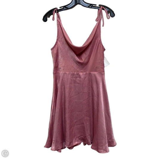 Dress Casual Short By Clothes Mentor In Pink, Size: M
