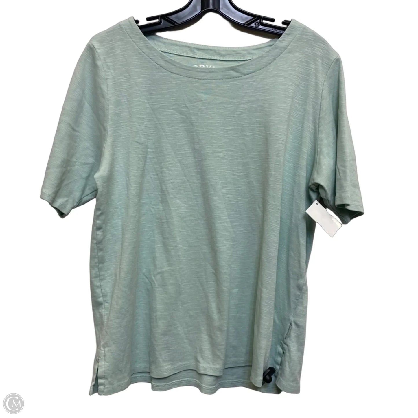 Top Short Sleeve Basic By Orvis In Green, Size: L