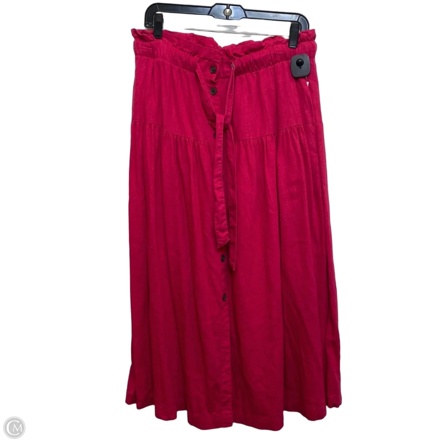 Skirt Midi By Universal Thread In Pink, Size: M