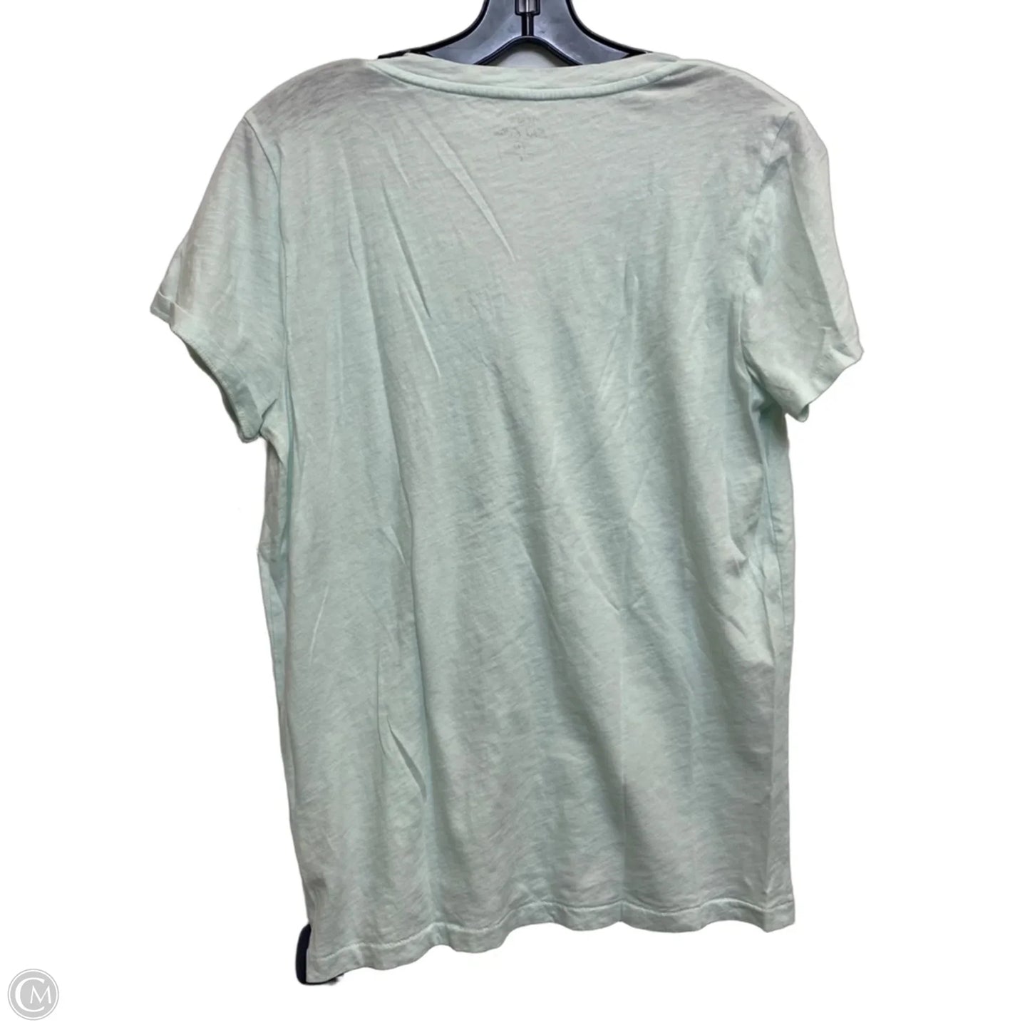 Top Short Sleeve Basic By J. Crew In Green, Size: L