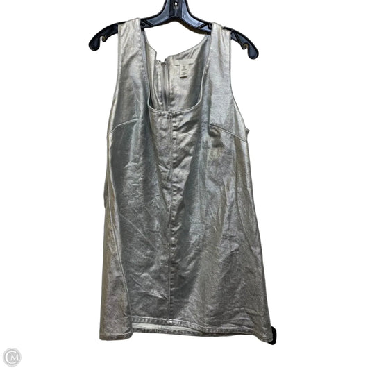 Dress Casual Short By H&m In Silver, Size: L