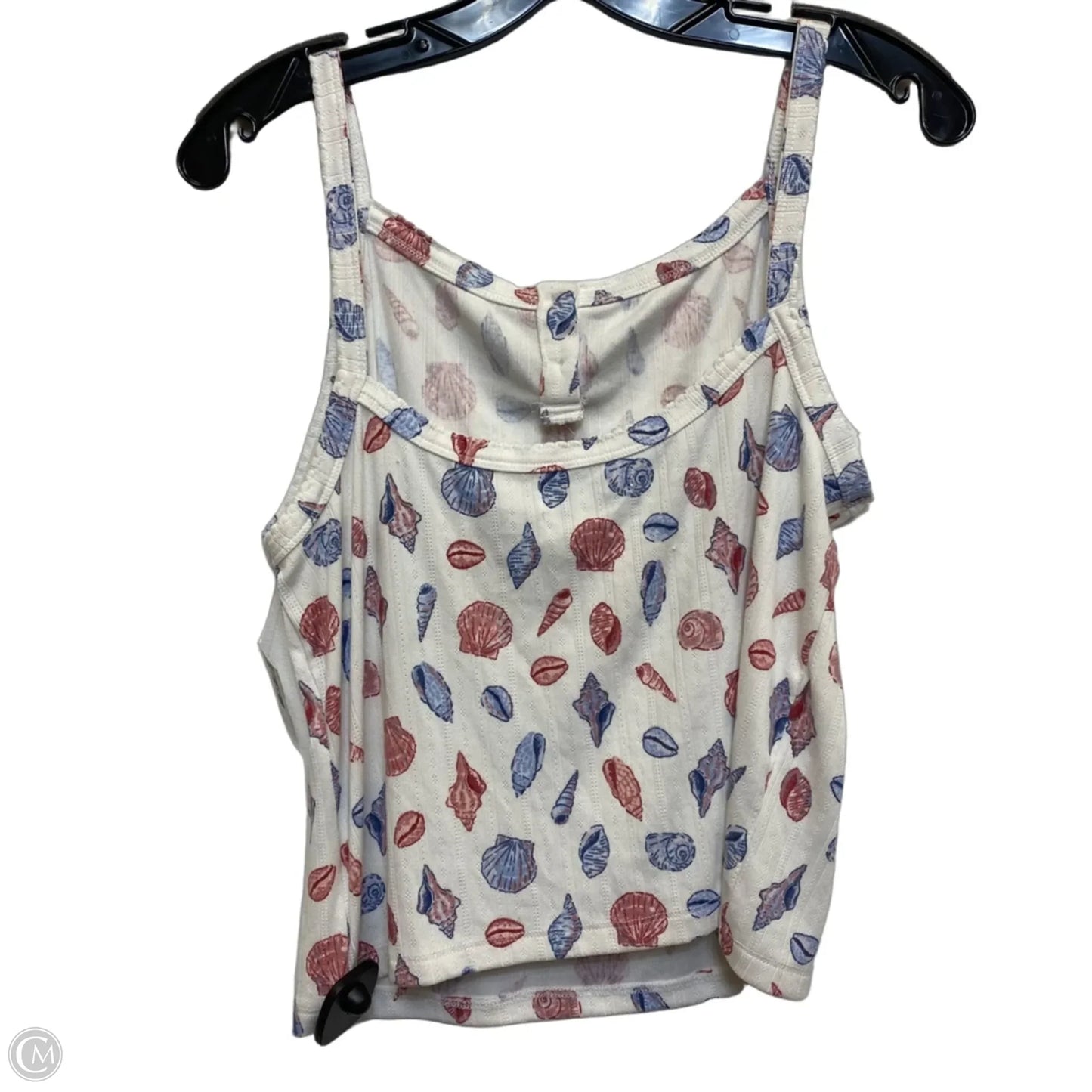 Top Sleeveless Basic By Sincerely Jules In Blue Red & White, Size: L